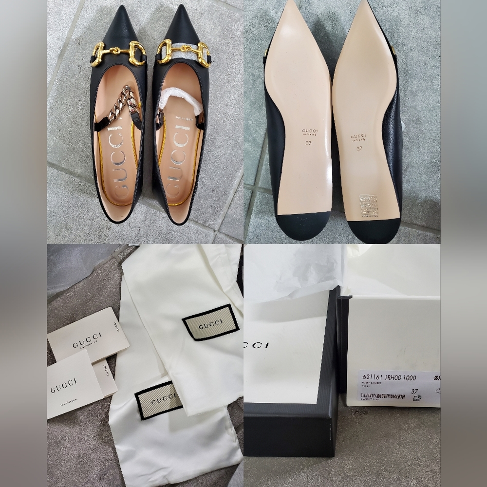 Gucci horsebit ballet flat